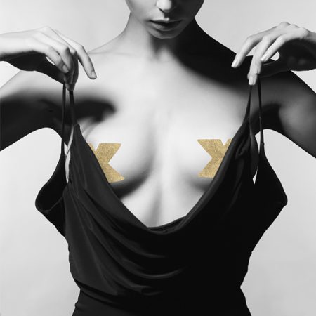 Bijoux-Indiscrets-0177-Flash-Cross-Nipple-Stickers-Gold