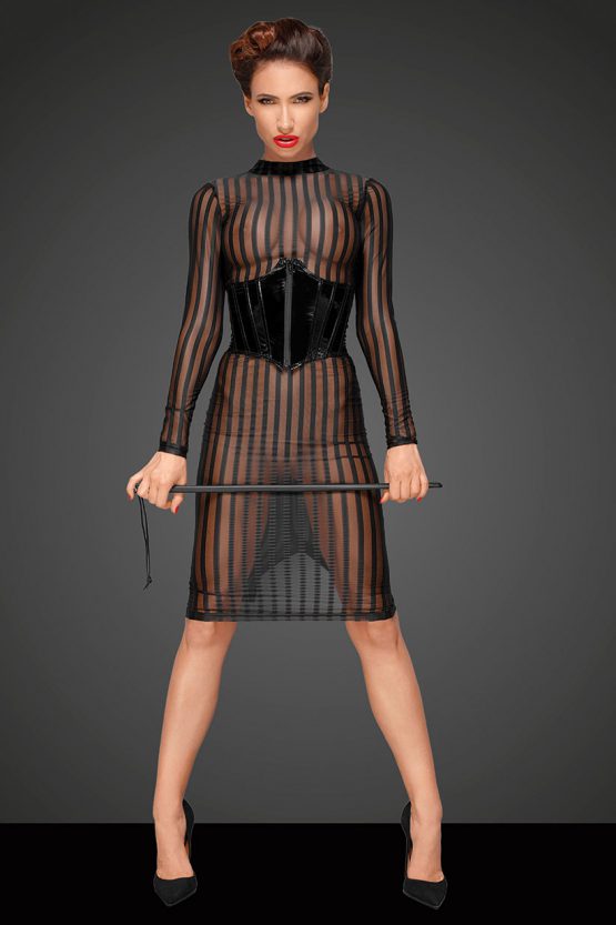 Noir-Handmade-Decadence-F182-sexy-dress-with f193 corset