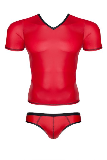 SET014-RFP-Regnes-Fetish-Planet-red-mens-erotic-set-rubber-top-and-thong-clubwear-for-men-packshot