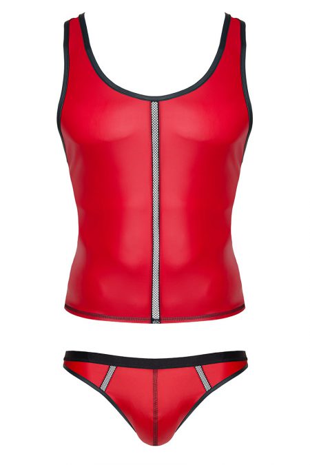 SET015-RFP-Regnes-Fetish-Planet-red-mens-erotic-set-rubber-top-and-thong-clubwear-for-men-packshot