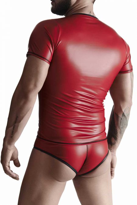 TSH012-SET014-back-RFP-Regnes-Fetish-Planet-mens-erotic-set-t-shirt-mens-panties-red-clubwear-for-men