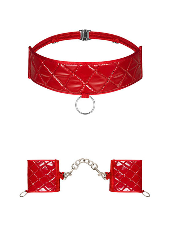 Obsessive-hunteria-naughty-red-cuffs-and-provocative-choker-packshot
