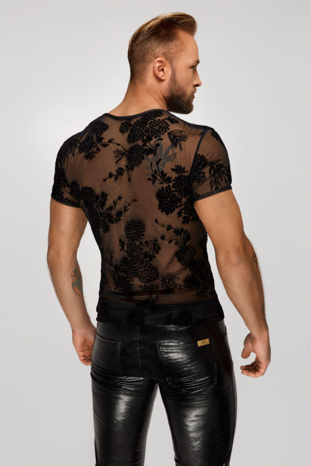 noir-handmade-H073-mens-sheer-t-shirt-with-flock-embroidery-back