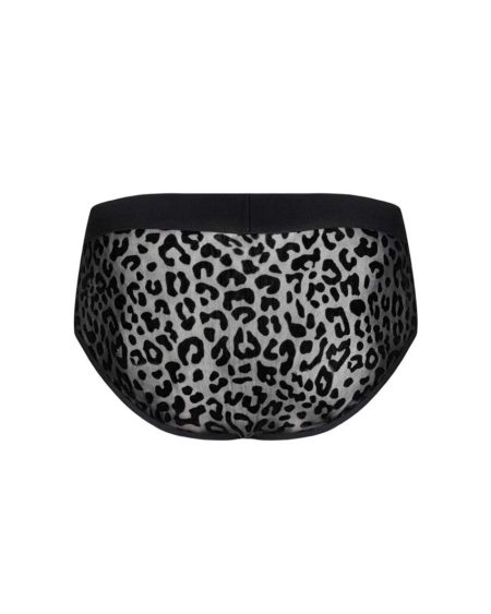 Obsessive-azmeron-black-mens-briefs-with-animal-print-1-back-pack