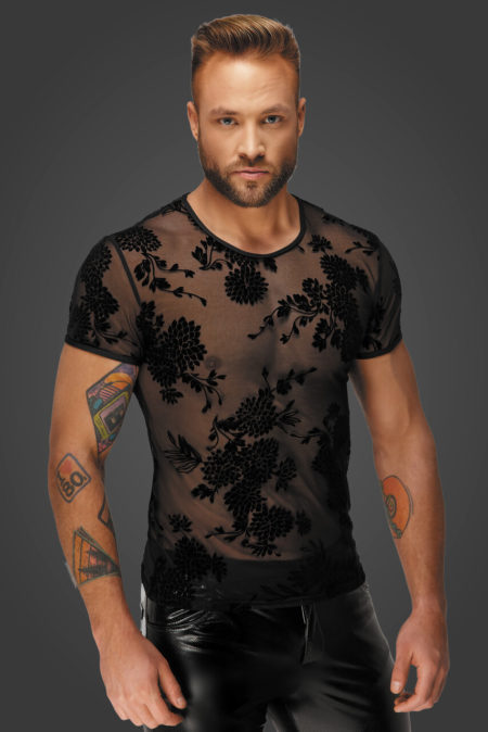 h073-sheer-t-shirt-for-men-with-flock-embroidery